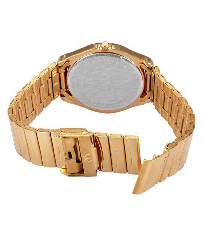 Titan Analog Watch with Day & Date (Golden)