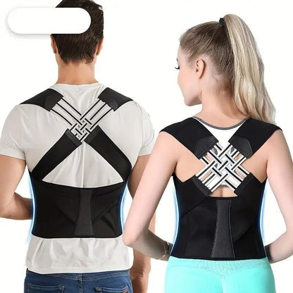 Adjustable Back Posture Corrector/ Slouching Relieve Pain Belt Women Men